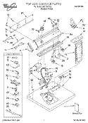 Part Location Diagram of 3976768 Whirlpool PANEL-CNTL