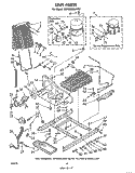 UNIT Diagram and Parts List for ED25SMXLWR2  Whirlpool Refrigerator