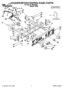 Part Location Diagram of 8542755 Whirlpool Sheet, Cycle Feature