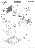 Part Location Diagram of 8209657 Whirlpool BLADE-FAN