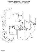 Part Location Diagram of W10143735 Whirlpool SUPPORT