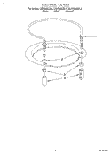 HEATER Diagram and Parts List for KUDR24SEBL1  KitchenAid Dishwasher