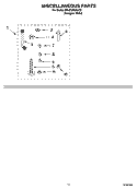 MISCELLANEOUS PARTS OPTIONAL PARTS (NOT INCLUDED) Diagram and Parts List for 3RLSQ8000JQ3  Whirlpool Washer
