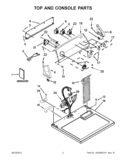 Part Location Diagram of W10514172 Whirlpool INSTALLATION INSTRUCTIONS