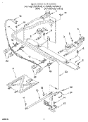 MANIFOLD Diagram and Parts List for FGP335GW0  Roper Range