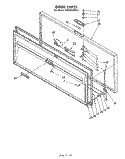 SECTION Diagram and Parts List for EH150FXPN2  Whirlpool Freezer