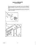 INSTALLATION Diagram and Parts List for AC1022XW0  Whirlpool Air Conditioner