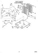SECTION Diagram and Parts List for BHDH2500AS2  Whirlpool Dehumidifier