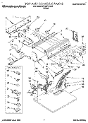 SECTION Diagram and Parts List for KEYW877BWH0  KitchenAid Dryer