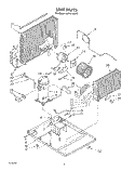 Part Location Diagram of 1162343 Whirlpool GASKET-COV