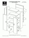 Part Location Diagram of W10311452 Whirlpool PANEL