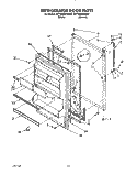 Part Location Diagram of 2158941 Whirlpool DIVIDER