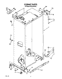 CABINET Diagram and Parts List for KSSS48DAW00  KitchenAid Refrigerator