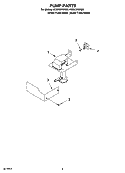 PUMP PARTS Diagram and Parts List for KUIS15PRHW8  KitchenAid Ice Maker