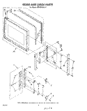 Part Location Diagram of 311356 Whirlpool Switch, Door