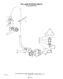FILL AND OVERFILL Diagram and Parts List for KUDC210S3  KitchenAid Dishwasher