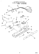 CONTROL Diagram and Parts List for KSRB27QGBL01  KitchenAid Refrigerator