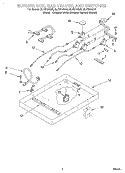SECTION Diagram and Parts List for GLT3014GZ0  Whirlpool Cooktop