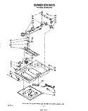 BURNER BOX Diagram and Parts List for SC8430ERW2  Whirlpool Cooktop