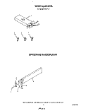 BACKSPLASH , WIRE HARNESS Diagram and Parts List for N9157L1  Roper Range