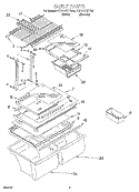 Part Location Diagram of 2174693 Whirlpool SHELF-GLAS