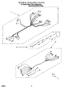 WIRING HARNESS, LIT/OPTIONAL Diagram and Parts List for RS696PXBB3  Whirlpool Range