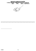 MISCELLANEOUS PARTS OPTIONAL PARTS (NOT INCLUDED) Diagram and Parts List for KUDP01DLBS1  KitchenAid Dishwasher