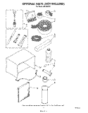 LIT/OPTIONAL Diagram and Parts List for AR1200XT0  Whirlpool Air Conditioner