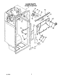Part Location Diagram of 1106829 Whirlpool SHIELD