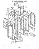Part Location Diagram of 987873 Whirlpool SCREW COVER, HANDLE