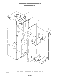 REFRIGERATOR LINER Diagram and Parts List for KSRF42DTX01  KitchenAid Refrigerator