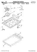 Part Location Diagram of 8300518 Whirlpool TRIM-EXTEN