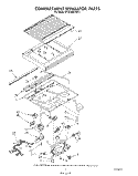 COMPARTMENT SEPARATOR Diagram and Parts List for ET20GMXTF01  Whirlpool Refrigerator