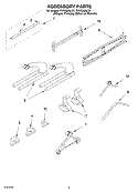 ACCESSORY, OPTIONAL Diagram and Parts List for PVWC600JY0  Whirlpool Cabinet