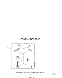 MISCELLANEOUS Diagram and Parts List for LA7681XSW0  Whirlpool Washer