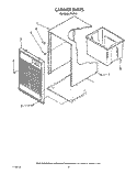 SECTION Diagram and Parts List for BFD200  Whirlpool Dehumidifier
