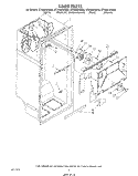 LINER Diagram and Parts List for ET20AKXSW05  Whirlpool Refrigerator