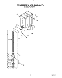 POWERSCREW AND RAM Diagram and Parts List for TC4700XYP2  Whirlpool Trash Compactor