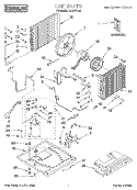 UNIT, LITERATURE Diagram and Parts List for CA14WC90  Whirlpool Air Conditioner