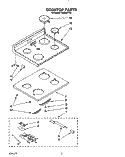 Part Location Diagram of 3147704 Whirlpool NUT (4)
