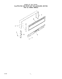 MAIN TOP Diagram and Parts List for 1424W0A  Roper Range