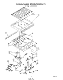 COMPARTMENT SEPARATOR Diagram and Parts List for ET20NKXWW00  Whirlpool Refrigerator