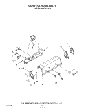 CONTROL PANEL Diagram and Parts List for KAWE760WAL0  KitchenAid Washer