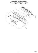 Part Location Diagram of 4456312 Whirlpool PANL-CNTRL