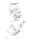 CONTROL PANEL , LIT/OPTIONAL Diagram and Parts List for B8758B2  Roper Range