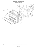 FREEZER DOOR Diagram and Parts List for ET20DKXTN00  Whirlpool Refrigerator