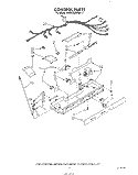 CONTROL Diagram and Parts List for KSRS25QWWH11  KitchenAid Refrigerator