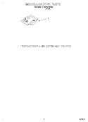MISCELLANEOUS, LIT/OPTIONAL Diagram and Parts List for 7DU840CWDB0  Whirlpool Dishwasher