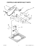 Part Location Diagram of WPW10525192 Whirlpool Power Cord