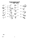 WIRING HARNESS Diagram and Parts List for LSC9355BW0  Whirlpool Washer